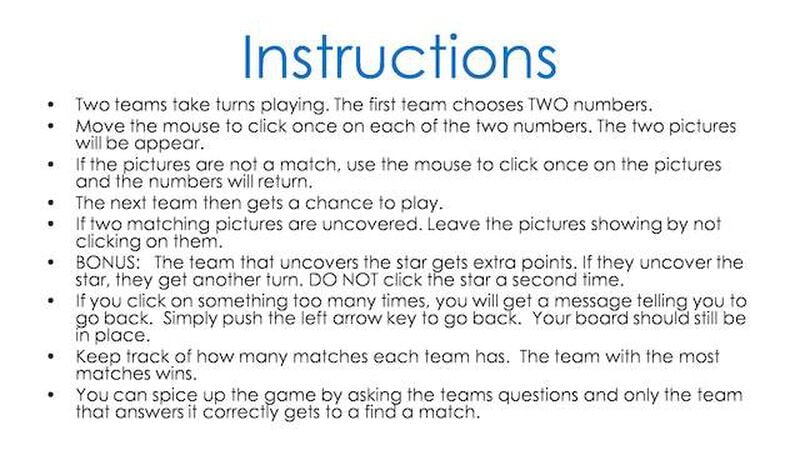 Christmas Concentration